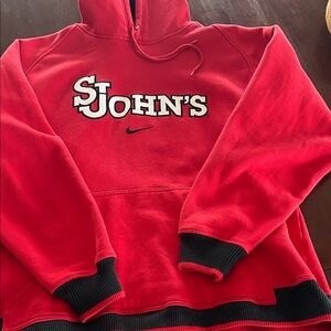Nike Red St. John's Hoodie